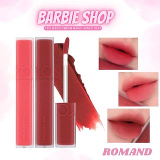 Son kem lì lên màu chuẩn mịn môi romand blur fudge tint 5g
