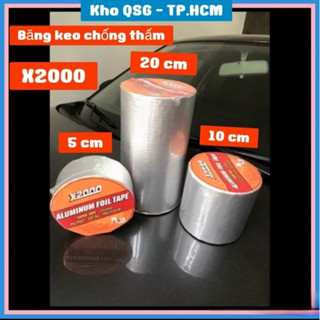 Sỉ 19k- Băng keo chống thấm X2000 siêu dính Nhật Bản chống thấm dột, dán tường, dán mái tôn, dán ống nước