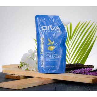 (CHÍNH HÃNG CÔNG TY 100% TEM IN CHÌM CỦA BỘ CÔNG AN) HẤP PHỤC HỒI DIVA COLLAGEN 500ML