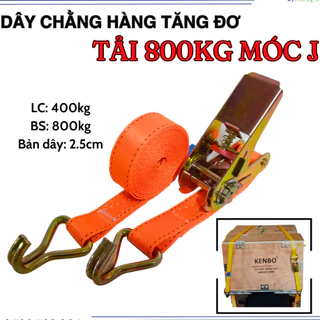 Hàng đơn vị thanh lý - Dây chằng hàng tăng đơ bản 25mm, dài 3 đến 5m. Dây chằng hàng xe máy, pallet hàng giống như ảnh
