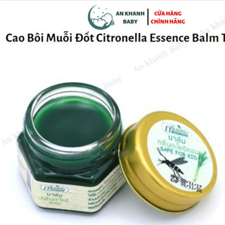 Cao bôi muỗi đốt citronella essence balm thái lan 20g date 6/2026