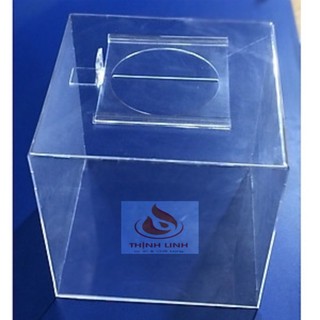 Hòm phiếu mica,thùng phiếu hòm bốc thăm trúng thưởng mica