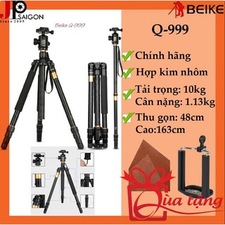 CHÂN MÁY ẢNH BEIKE Q-999 - HÀNG CHÍNH HÃNG + QUÀ TẶNG
