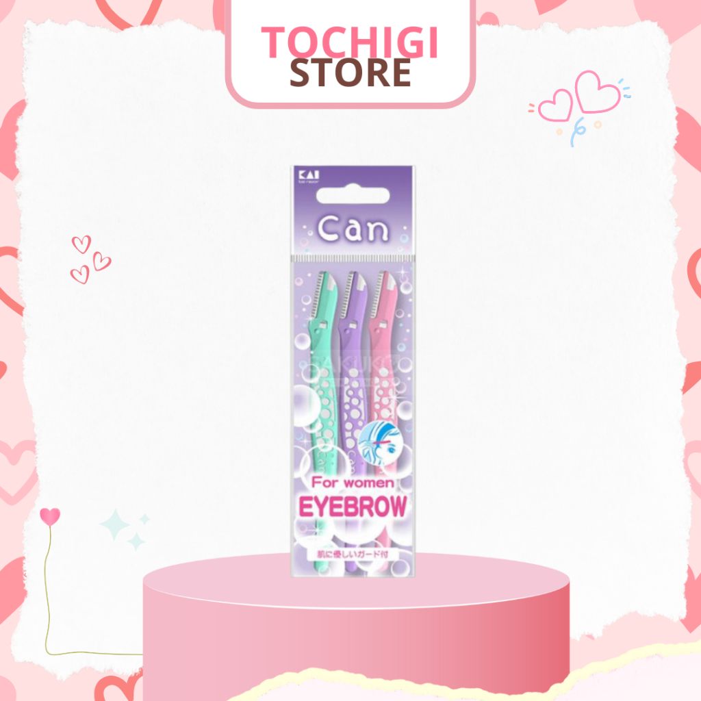 Set 3 Dao Cạo Lông Mày Nhật Bản