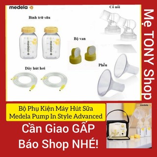Bộ phụ kiện máy hút sữa điện đôi medela pump in style advanced