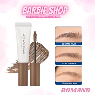 Mascara Lông Mày Romand Han All Brow Cara 9g 01-02-03-04