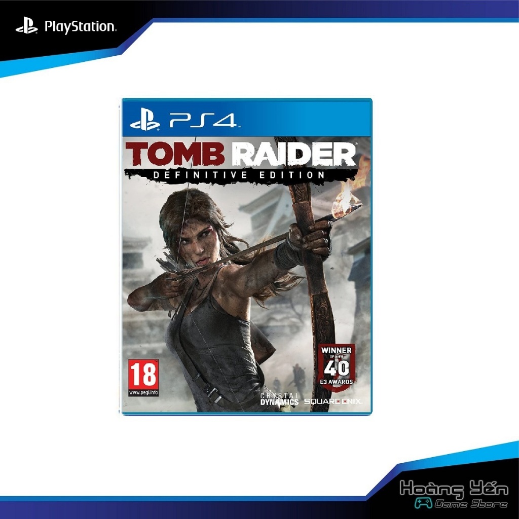 Đĩa game PS4 Tomb raider definitive edition