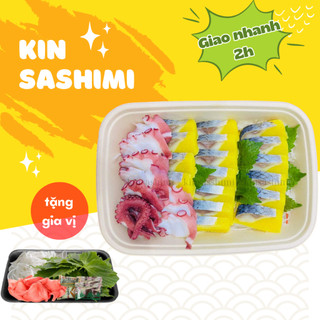 Sashimi cá trích, bạch tuộc