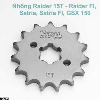 Nhông Raider / Raider FI / Satria / Satria FI / GSX 150 428-12-13 - 14 - 15 -16-17 Chuẩn 428 Nhông dĩa VITAL chính hãng