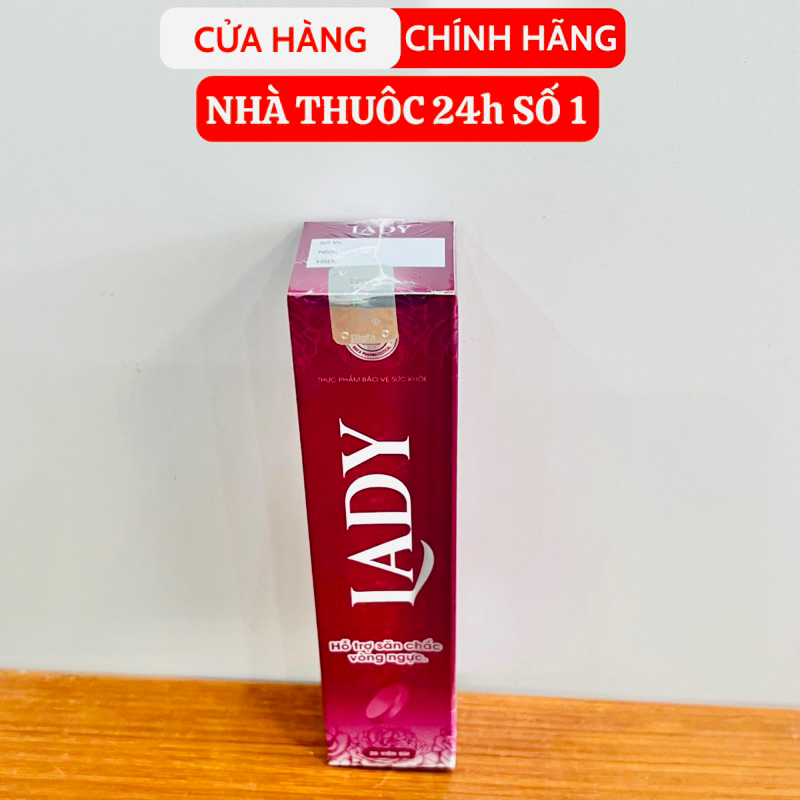 Viên Sủi LADY Chính hãng giúp hỗ trợ tăng vòng 1 nở ngực tròn to