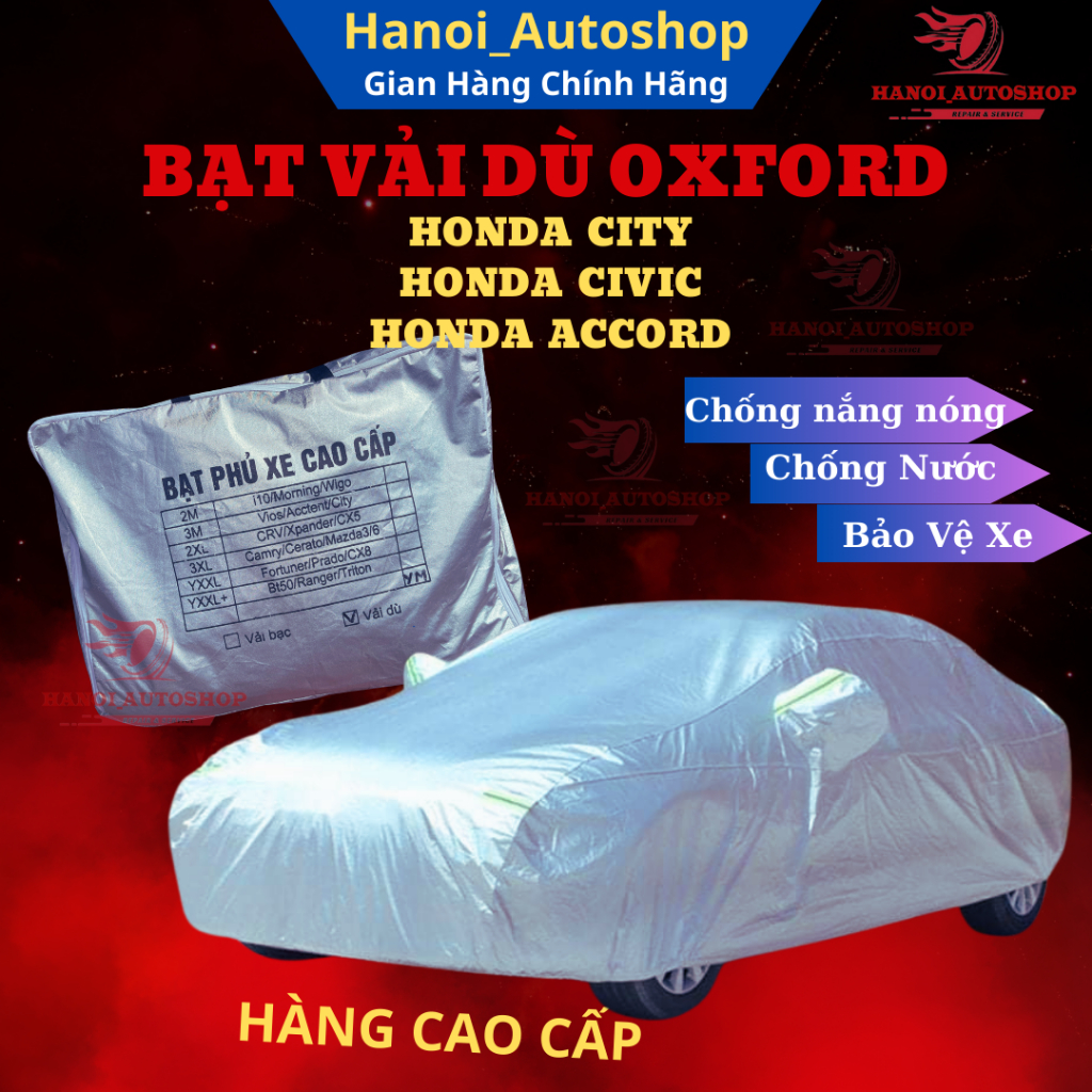 Bạt Phủ Ô Tô Honda City