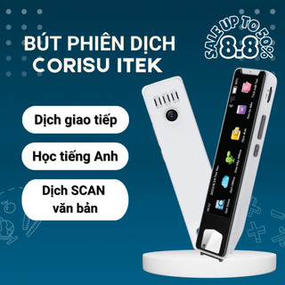 Bút Phiên Dịch Thông Minh CORISU I-TEK Đa Năng Trích Xuất Văn Bản Dịch Thuật OFFLINE - Bảo hành 12 tháng