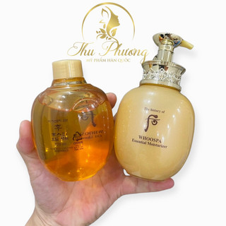 Cặp sữa tắm whoo spa oil shower 220ml + dưỡng thể Whoo Spa moisturizer 220ml