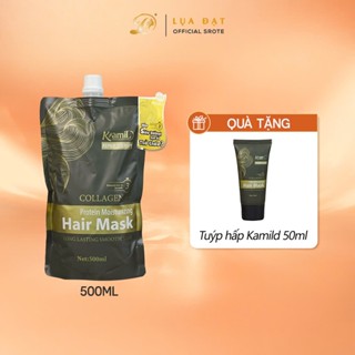 Dầu hấp Collagen KAMILD siêu dưỡng ngăn ngừa rụng tóc, phục hồi hư tổn 500ml ( Không chứa silicone)