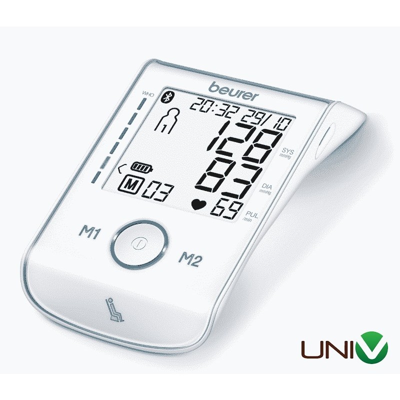 [Bảo hành 5 năm] Máy đo huyết áp bắp tay tự động Beurer BM85,máy đo huyết áp Đức, phần mềm Beurer He