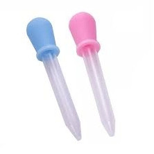 Ống bón sữa bón thuốc dụng cụ cho bé uống thuốc 5ml ngẫu nhiên xanh hồng