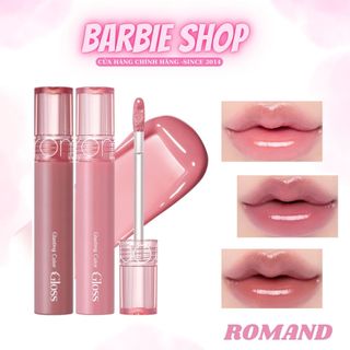 Son Tint Bóng Romand Glasting Color GLOSS căng mọng môi