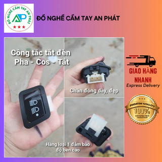 Công Tắc Đèn Xe Máy 3 Chế Độ (TẮT ĐÈN - PHA - COS) Cho Wave A/ RS110/ RSX  DONGHECAMTAYANPHAT