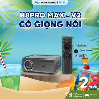 Máy Chiếu Mini H8PRO MAX VERSION 2 - Máy Chiếu Movie Legend - Full HD 1080P - Hỗ Trợ 4K