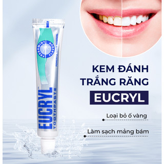 Kem Đánh Răng EUCRYL Toothpaste Hỗ Trợ Làm Trắng Răng 62g