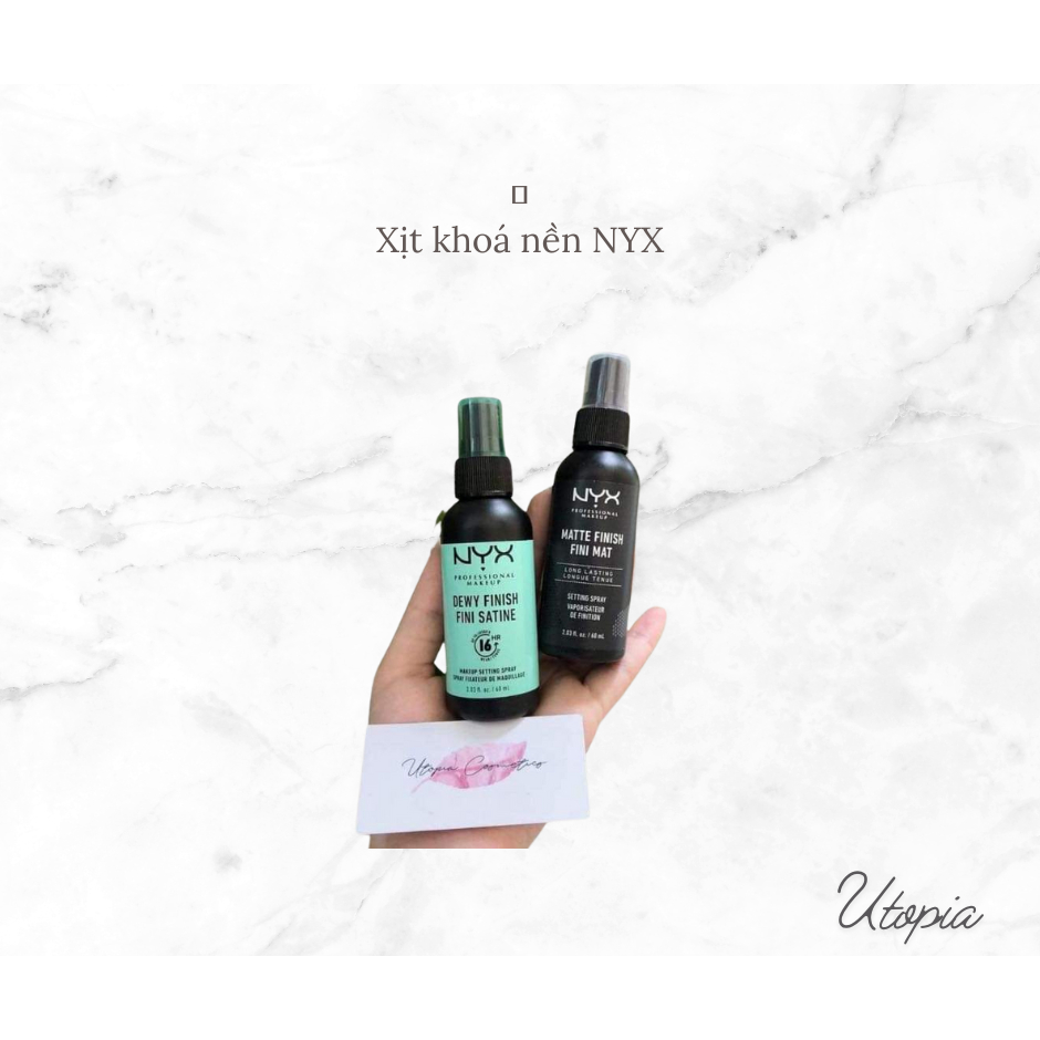 Xịt makeup Nyx long lasting setting spray
