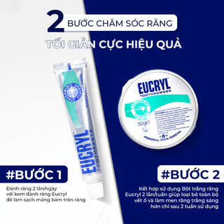 Kem Đánh Răng EUCRYL Toothpaste Hỗ Trợ Làm Trắng Răng 62g
