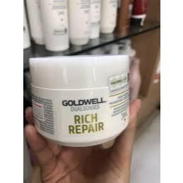 Mặt nạ chăm sóc tóc (hấp) 60s Goldwell phục hồi rich repair 200ml