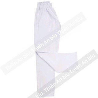 Quần Blouse, Blu Trắng, Dáng Đứng Nam Nữ có túi Chuyên Dụng Dành Cho Bác Sĩ, Điều Dưỡng, Y Tá, Dược Sĩ