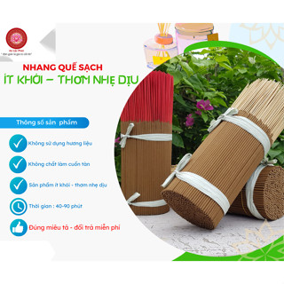 [1KG] NHANG QUẾ - THƠM NHẸ DỊU, ÍT KHÓI -  AN LỘC PHÁT