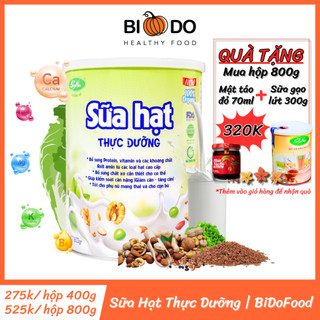Sữa Hạt Bổ Sung Dinh Dưỡng SoyNa - Bí Đỏ Food - Bột Ngũ Cốc Tăng Cân Thực Dưỡng