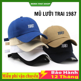 Mũ Lưỡi Trai Họa Tiết 1987 Phong Cách Cổ Điển Cho Nam