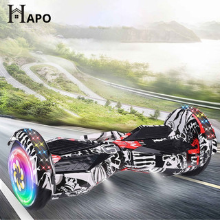 Xe Điện Cân Bằng 2 Bánh 8 Inch Đứng Vững Trện Mọi Địa Hình, Xe Điện Cân Bằng Kết Nối Blutooth Đèn Led Chiếu Sáng