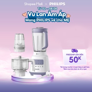 Máy xay sinh tố PHILIPS HR2223 /00 700W full phụ kiện cối nhựa - Hàng Chính Hãng
