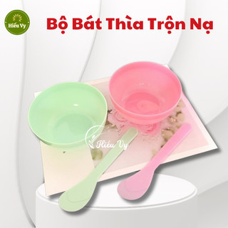 Bộ Bát -Thìa - Chổi Silicon Đắp Mặt Nạ Spa