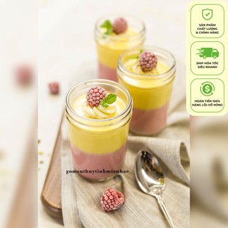 Hũ thủy tinh/ Lọ thủy tinh tròn miệng rộng 200ml