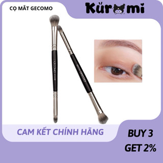 Cọ Trang Điểm Cọ Đánh Phấn Mắt KUROMI 2 đầu mềm mịn, Cọ Trang Điểm Mắt Chuyên Nghiệp GECOMO