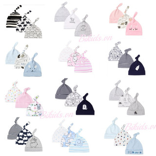 Mũ sơ sinh set 3c Momcare cho bé 0-6M