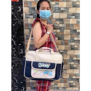 Balo bỉm sữa cho mẹ và bé hkm Friso/bobby/NutiFood