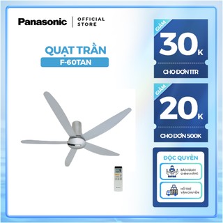 Quạt trần panasonic model f-60tan - không gồm phí lắp
