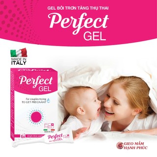 Perfect Gel - Gel tạo môi trường hỗ trợ tăng thụ thai hộp 6 tuýp