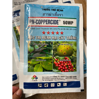 Chế phẩm trừ bệnh cây: chuyên trị rỉ sắt, sương mai PN Coppercide 50WP