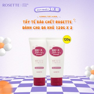 Combo Tiết Kiệm 2 Tẩy Tế Bào Chết Rosette Dành Cho Da Khô Gommage Moist 120g x2