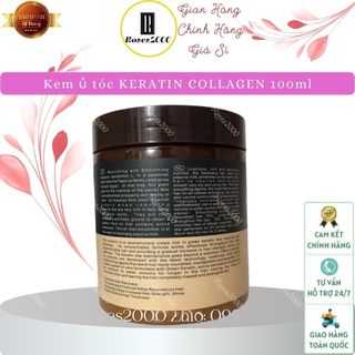 Hấp Dầu Ủ Tóc Keratin Nâu - Tím ( 1000ml  - Hàng chuẩn )