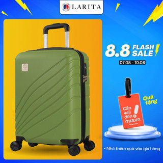 Vali kéo mia.vn du lịch larita leto size 20 s nhựa abs cứng cáp bền bỉ khoá tsa bảo mật- bảo hành trọn đời