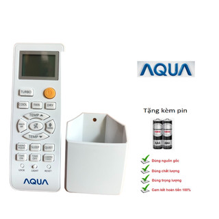Remote điều khiển điều hòa máy lạnh aqua hàng zin theo máy
