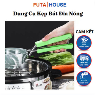 Dụng cụ kẹp bát đĩa nóng gắp thức ăn nóng thông minh