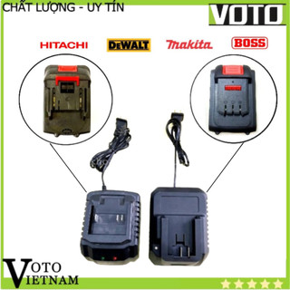 Đế sạc 21v cho máy khoan mài cắt pin, máy siết bulong dùng pin 10 cell - 15 cell Voto