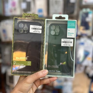 Ốp lưng iPhone 12 Pro Memumi 0.3mm siêu mỏng