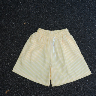 Combo 3 quần short nam trouser họa tiết sọc lưng thun basic THEM Studio, quần short form rộng street style