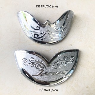 Ốp dè trước, dè sau janus 2016 - 2021 mạ crom chính hãng